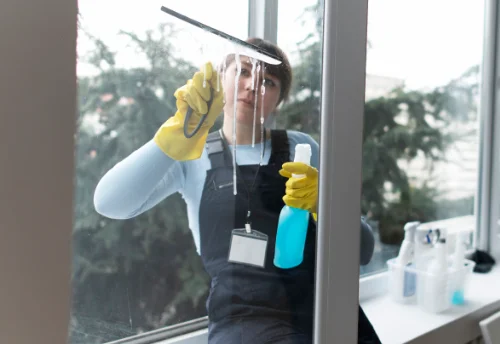 Nettoyage de vitres intérieures et extérieures à Civens